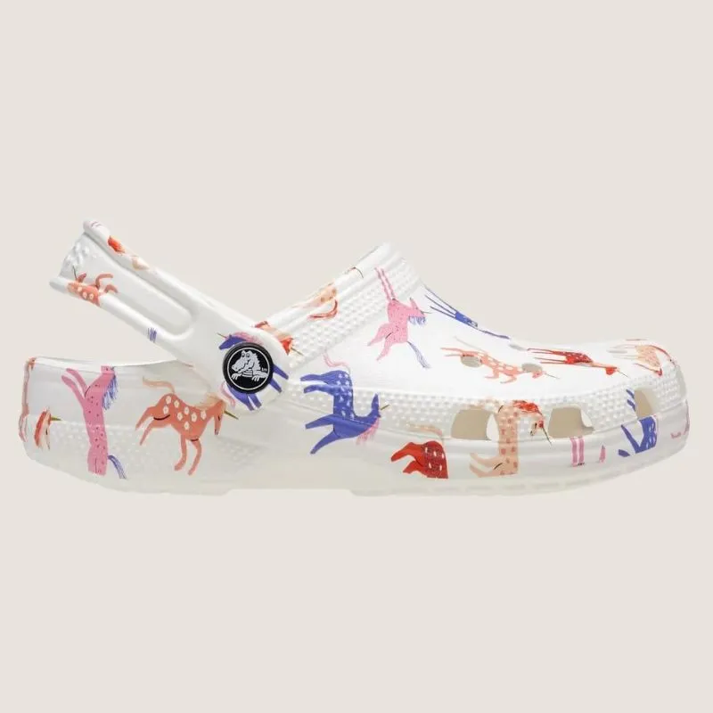 Crocs Toddler Classic Character Print Clog Shoes_Crocs