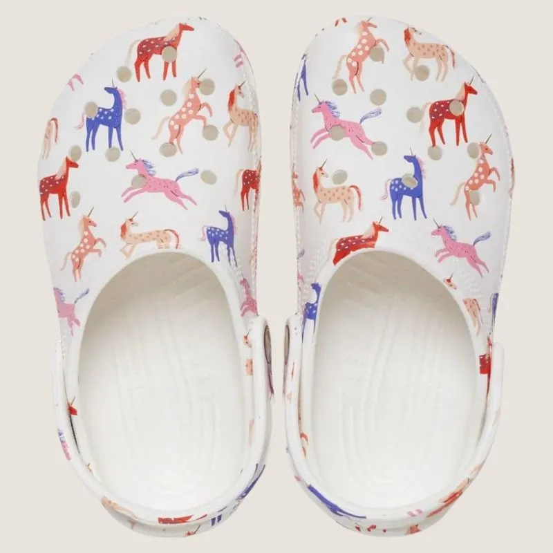 Crocs Toddler Classic Character Print Clog Shoes_Crocs