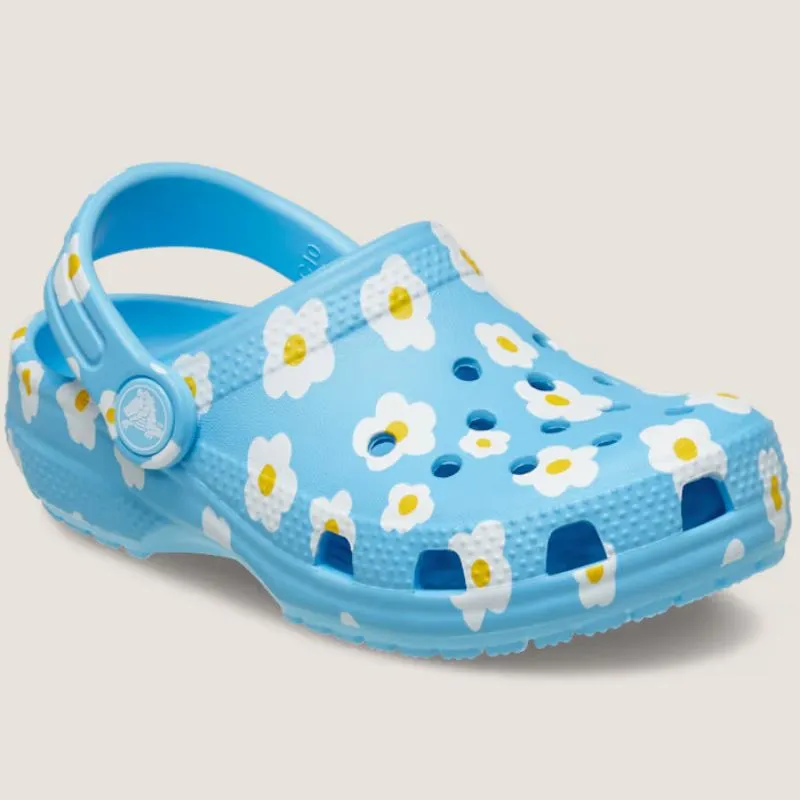 Crocs Toddler Classic Daisy Clog Shoes_Crocs