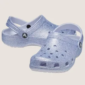 Crocs Toddler Classic Glitter Clog Shoes_Crocs