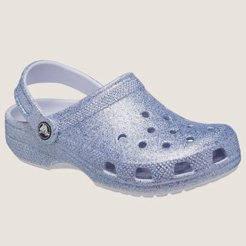 Crocs Toddler Classic Glitter Clog Shoes_Crocs