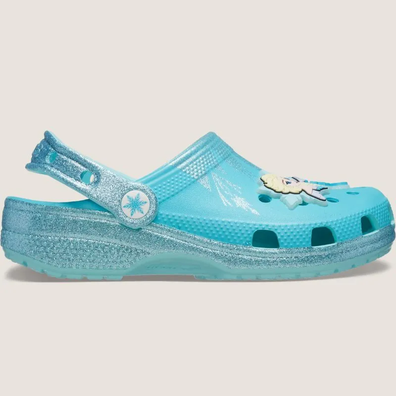Crocs Toddler Frozen Elsa Classic Clog Shoes_Crocs