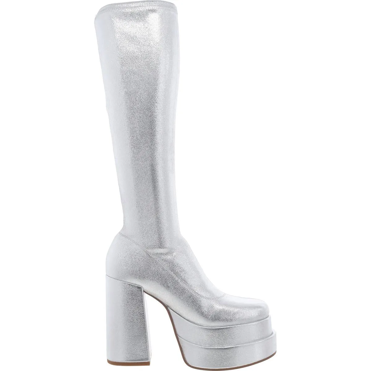 Cypress Womens Faux Leather Tall Knee-High Boots