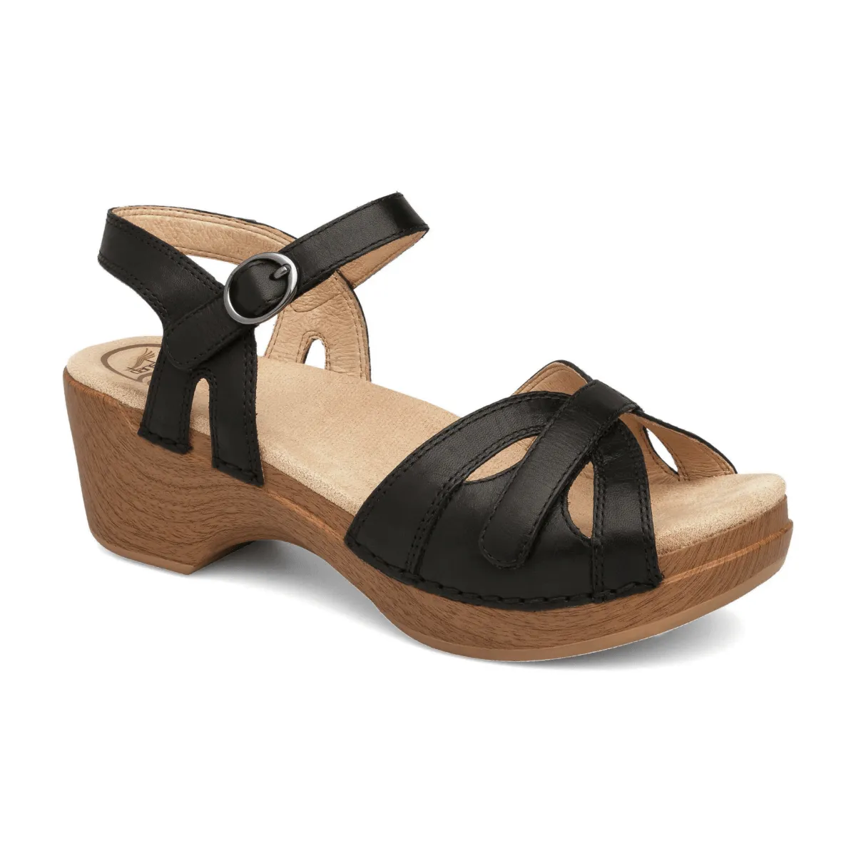 Dansko Women's Season Black Full Grain Leather
