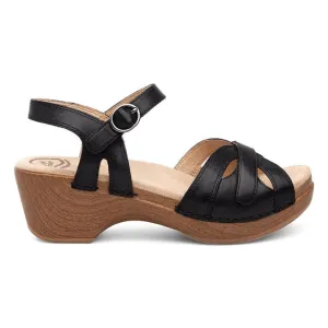 Dansko Women's Season Black Full Grain Leather