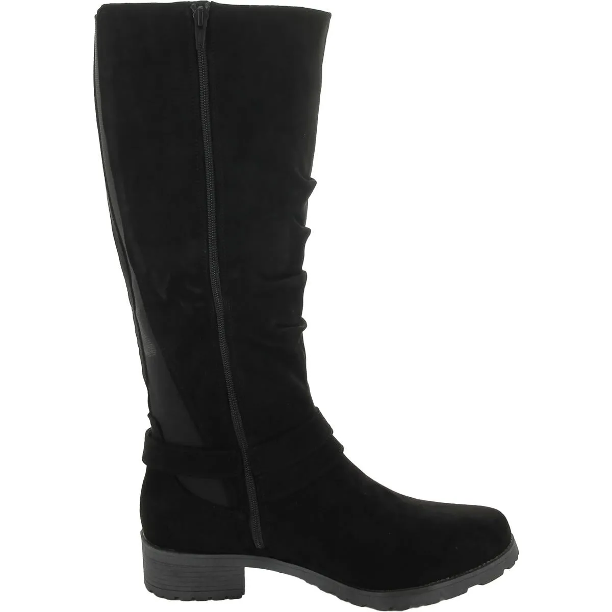 Dayna Womens Suede Tall Over-The-Knee Boots