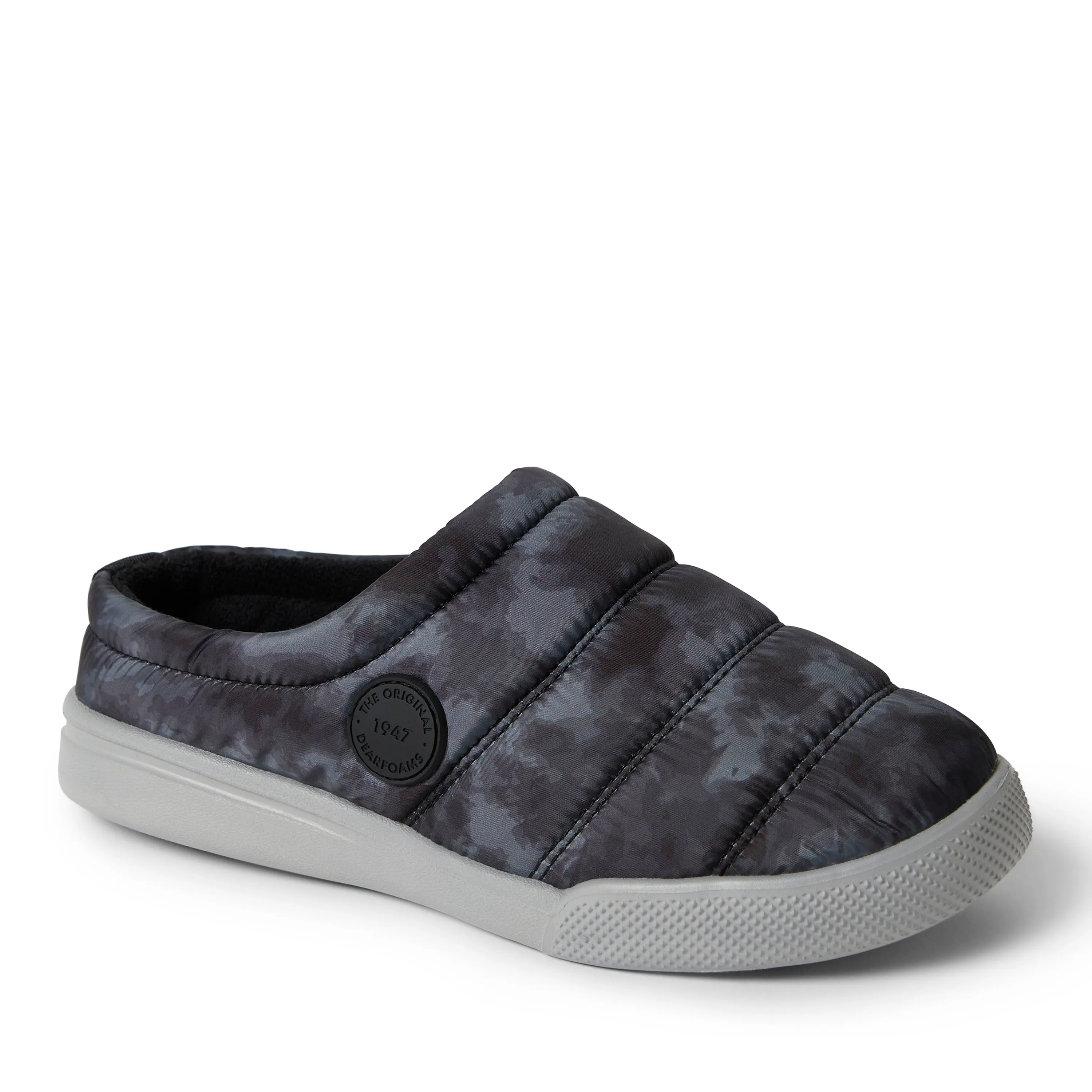 Dearfoams Womens Kendra Sport Lounge Nylon Clog