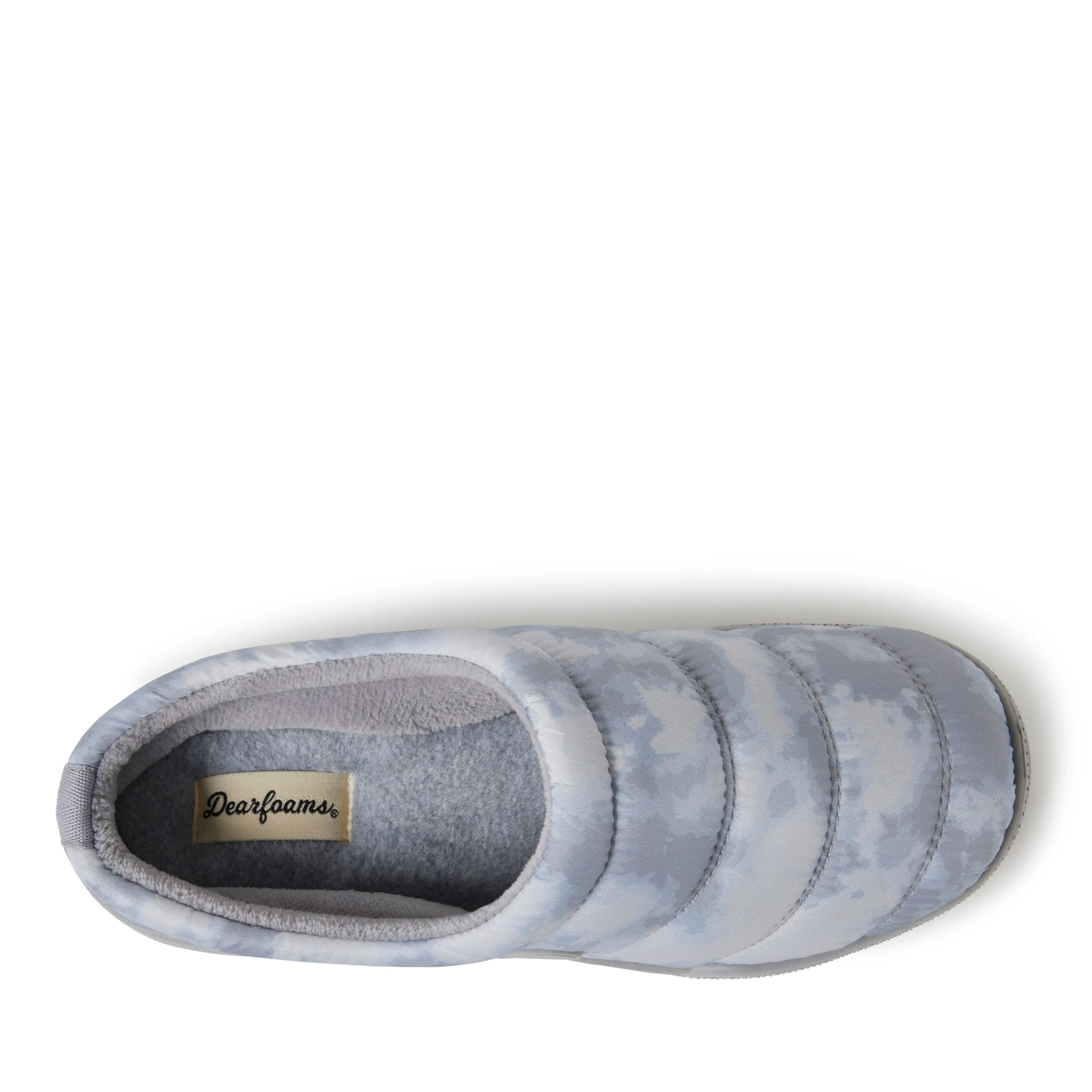 Dearfoams Womens Kendra Sport Lounge Nylon Clog