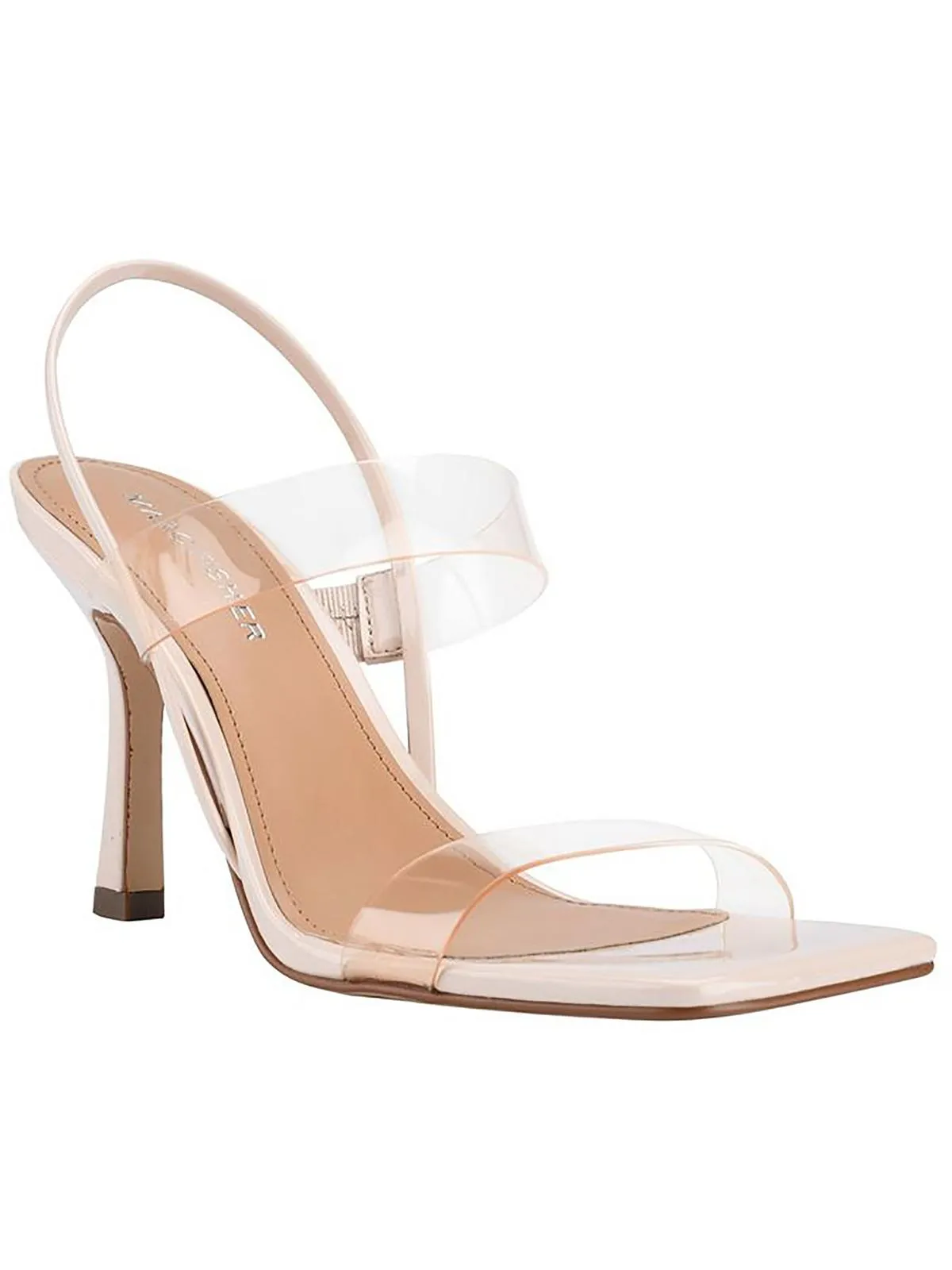 Dekle Womens Padded Insole Slingback Strappy Sandals