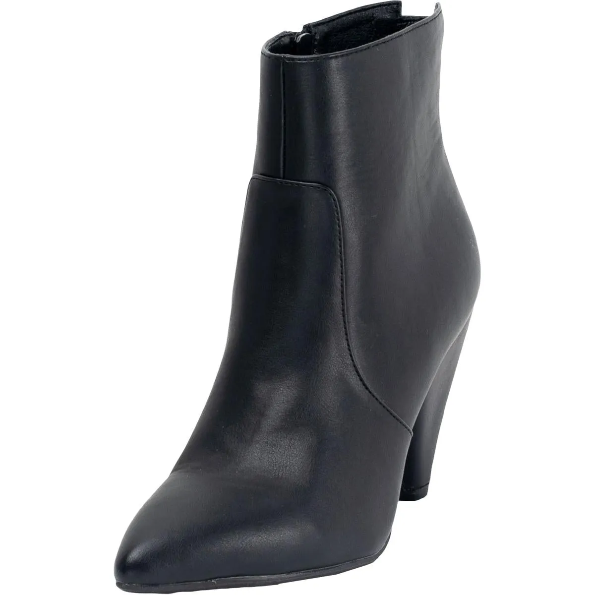 Dion Womens Faux Leather Ankle Booties