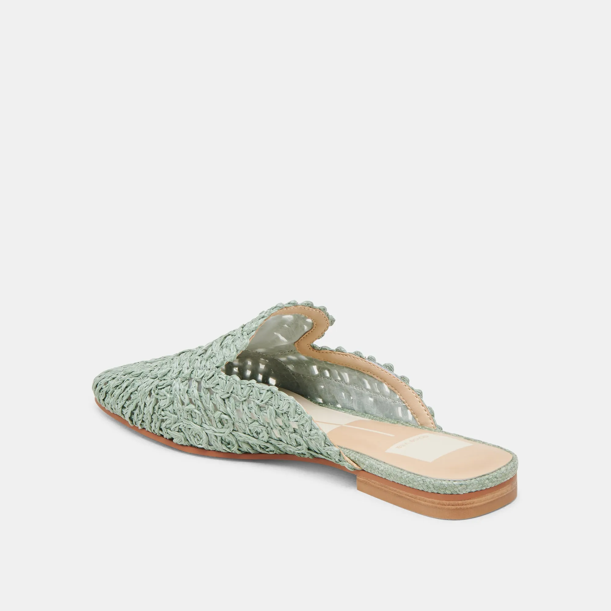 DIYA FLATS LIGHT SAGE MACRAME
