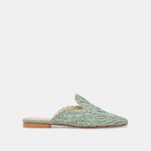DIYA FLATS LIGHT SAGE MACRAME