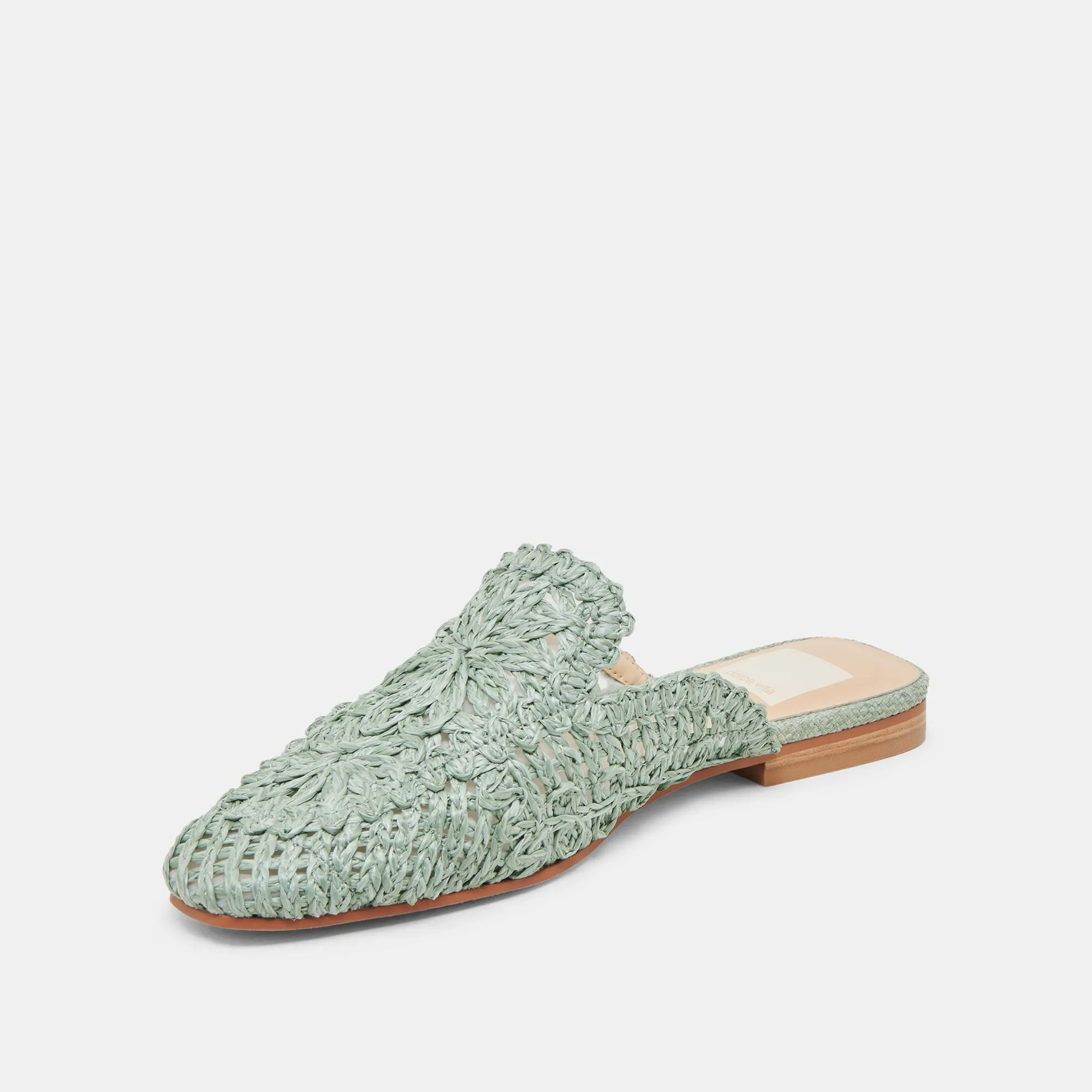DIYA FLATS LIGHT SAGE MACRAME