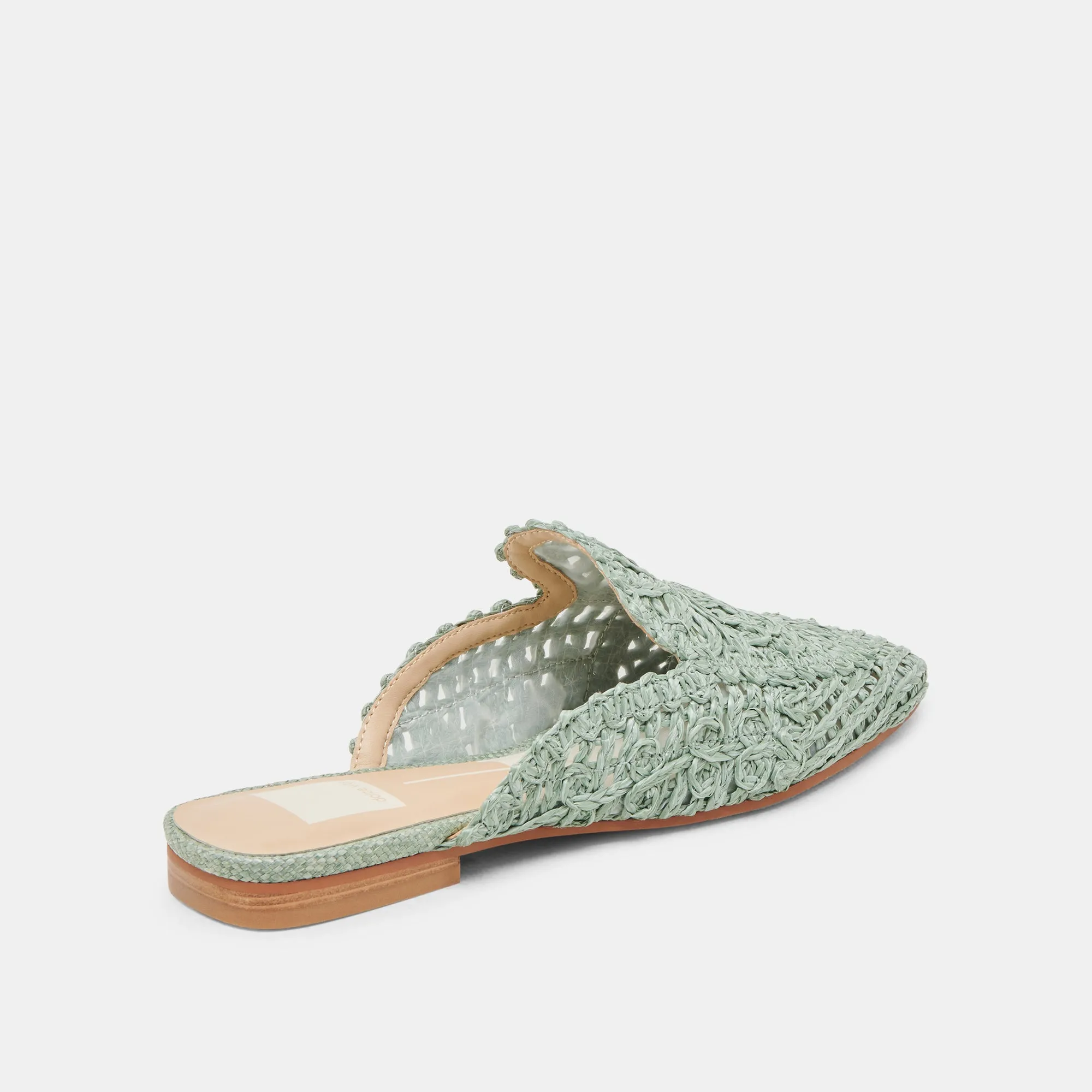DIYA FLATS LIGHT SAGE MACRAME