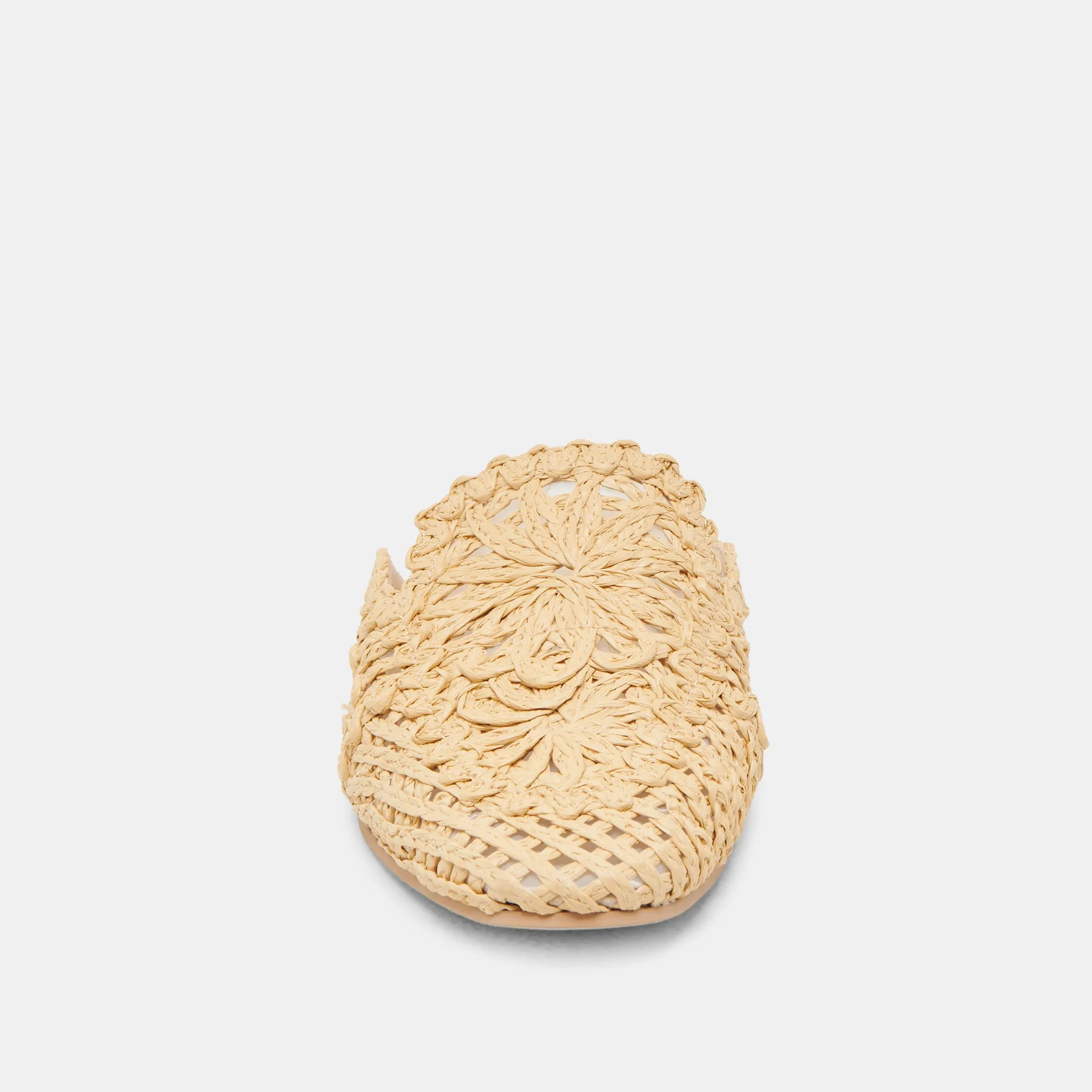 DIYA FLATS LT NATURAL MACRAME