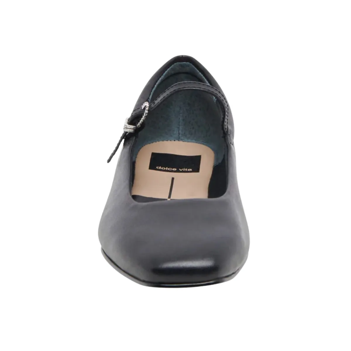 Dolce Vita Women's Reyes Ballet Flats Black Leather