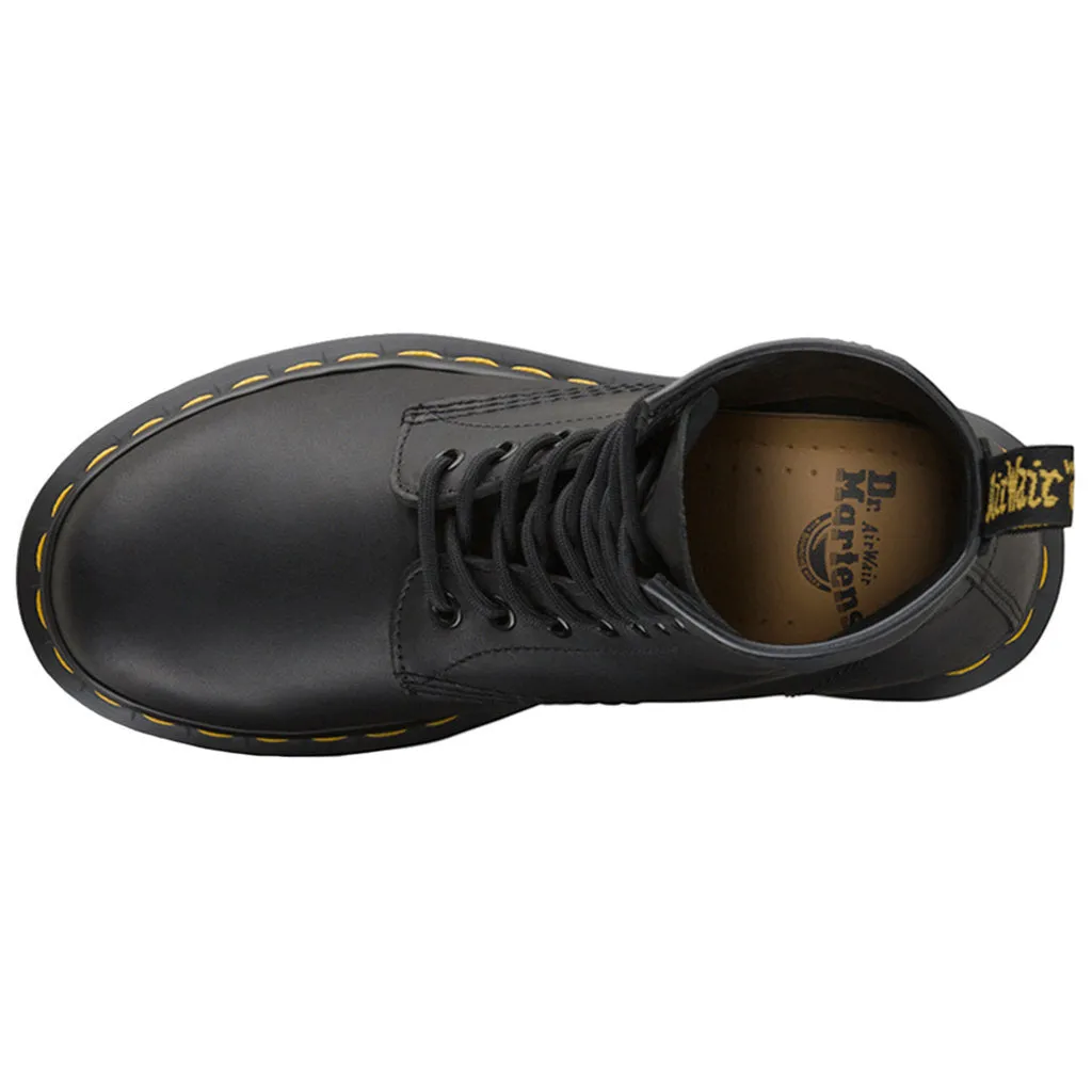Dr. Martens 1460 8 Eyelet Greasy Leather Unisex Ankle Boots