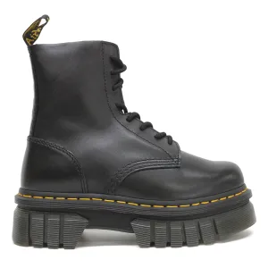 Dr. Martens Audrick 8 Eye Nappa Lux Leather Women's Ankle Platform Boots