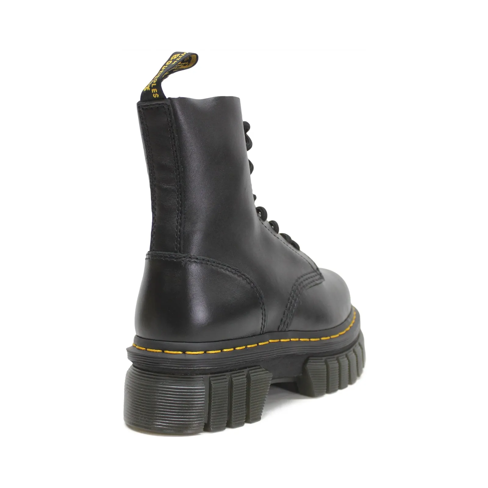 Dr. Martens Audrick 8 Eye Nappa Lux Leather Women's Ankle Platform Boots