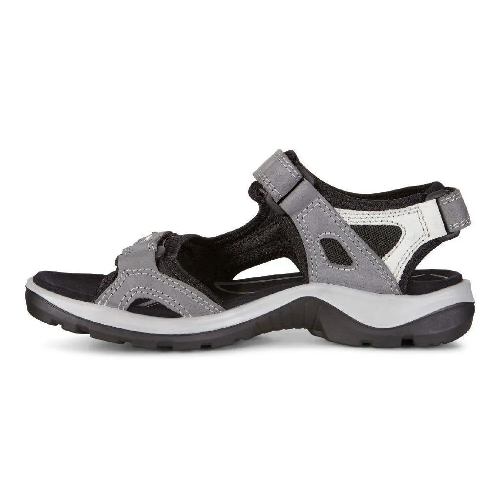 ECCO Women's 069563 Yucatan Sandal Road Titanium Leather