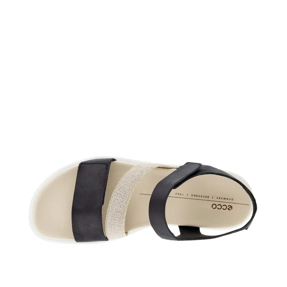 Ecco Women's Flowt 2 Band Sandal in Black
