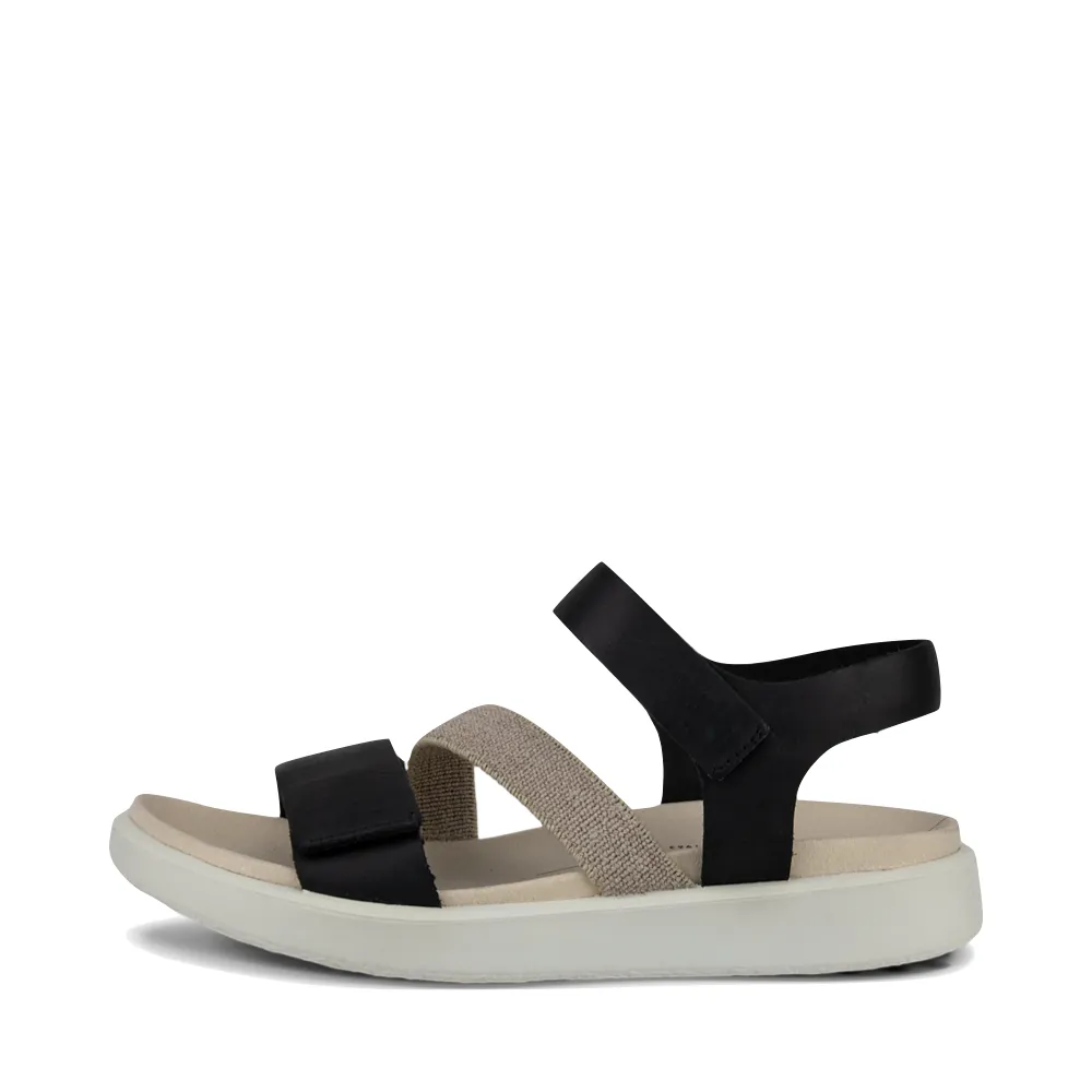 Ecco Women's Flowt 2 Band Sandal in Black