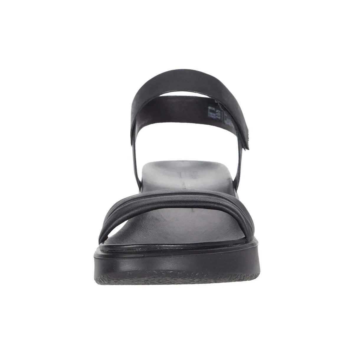 Ecco Women's FlowT LX2 Band Sandal Wedge Black