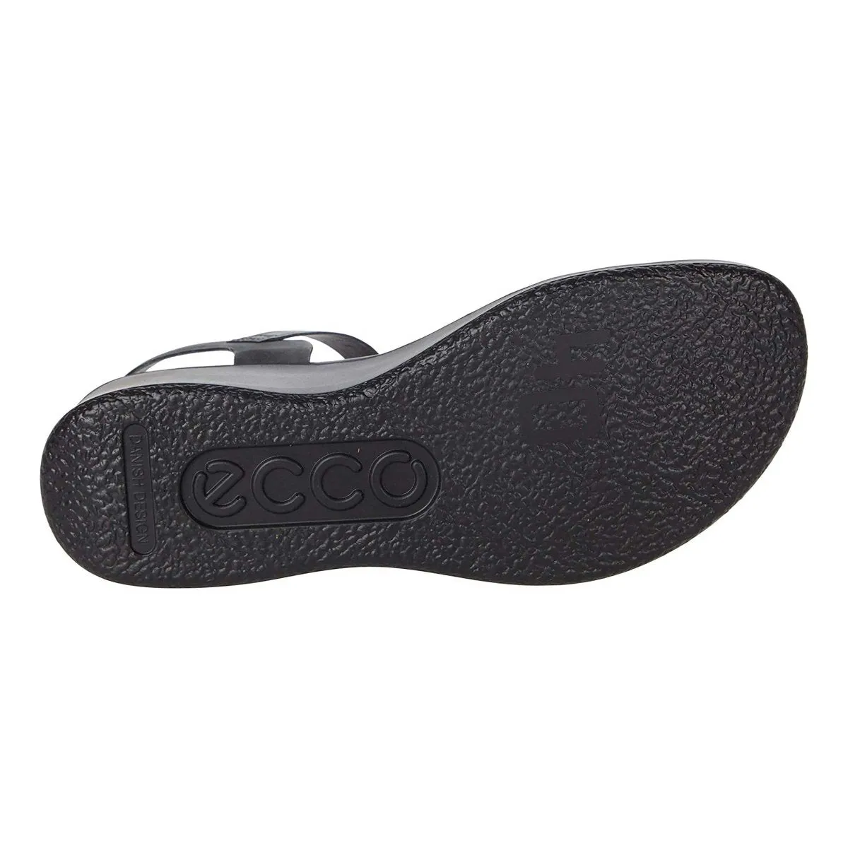 Ecco Women's FlowT LX2 Band Sandal Wedge Black