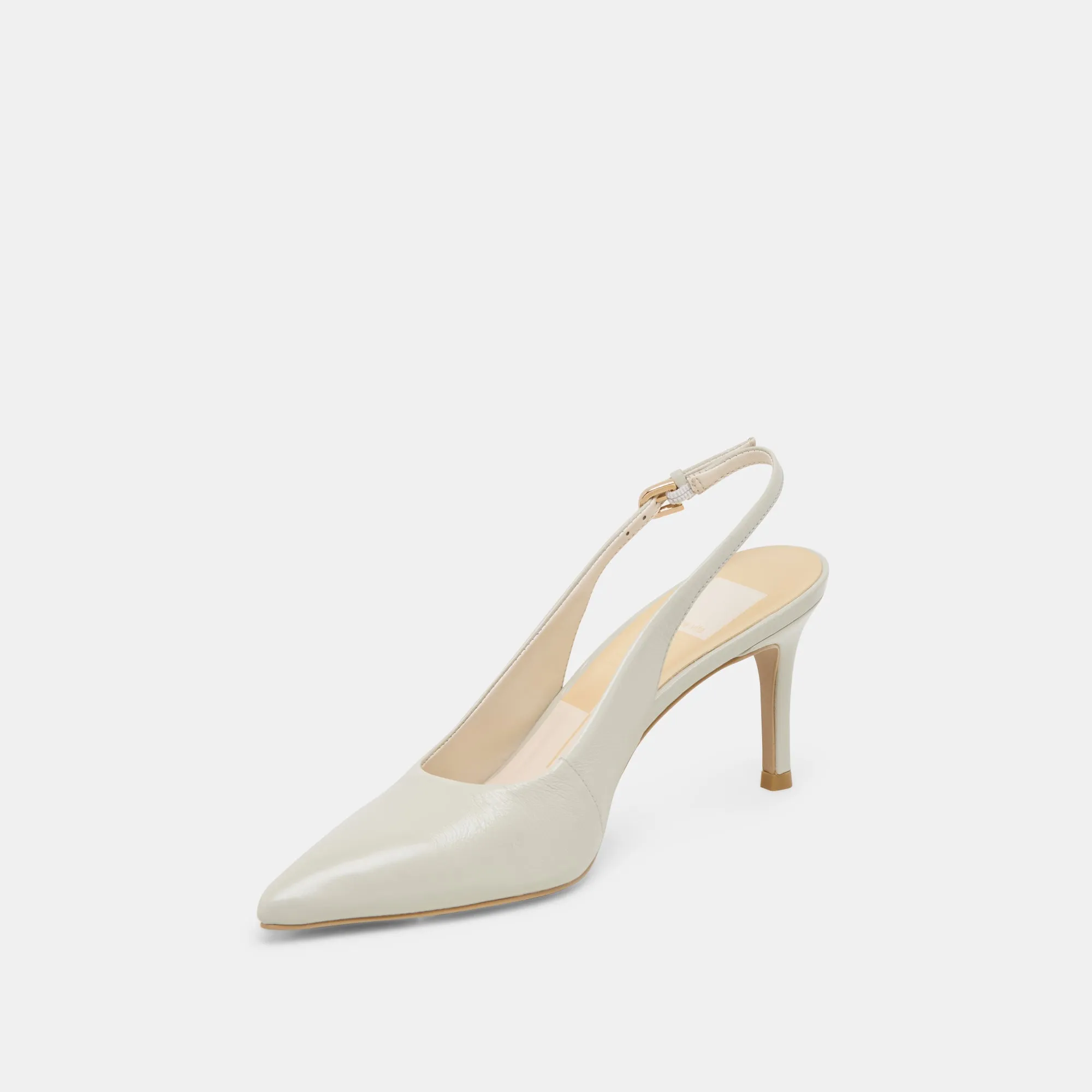 ELASI HEELS LIGHT SAGE LEATHER