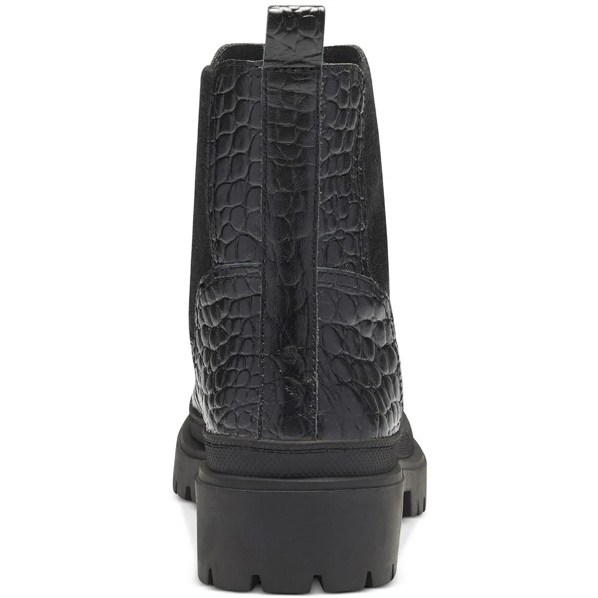Emali Womens Nubuck Pull On Ankle Boots