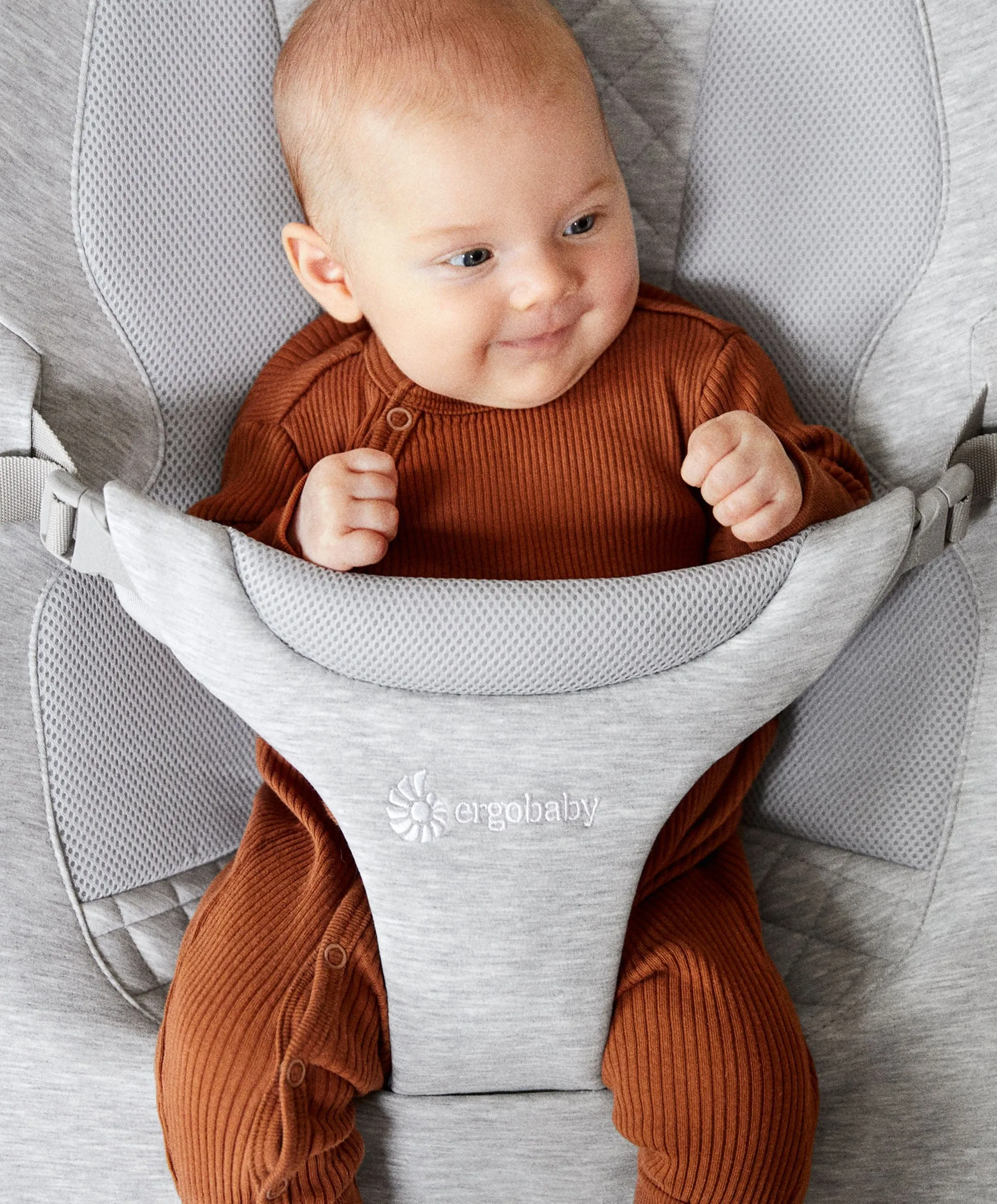 Ergobaby 3-in-1 Evolve Bouncer – Light Grey