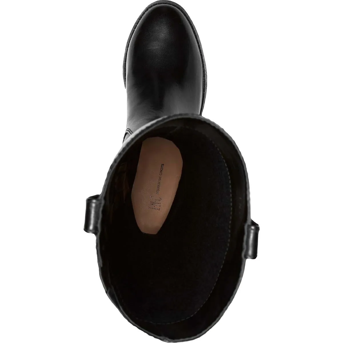 Fawne Womens Leather Knee-High Riding Boots