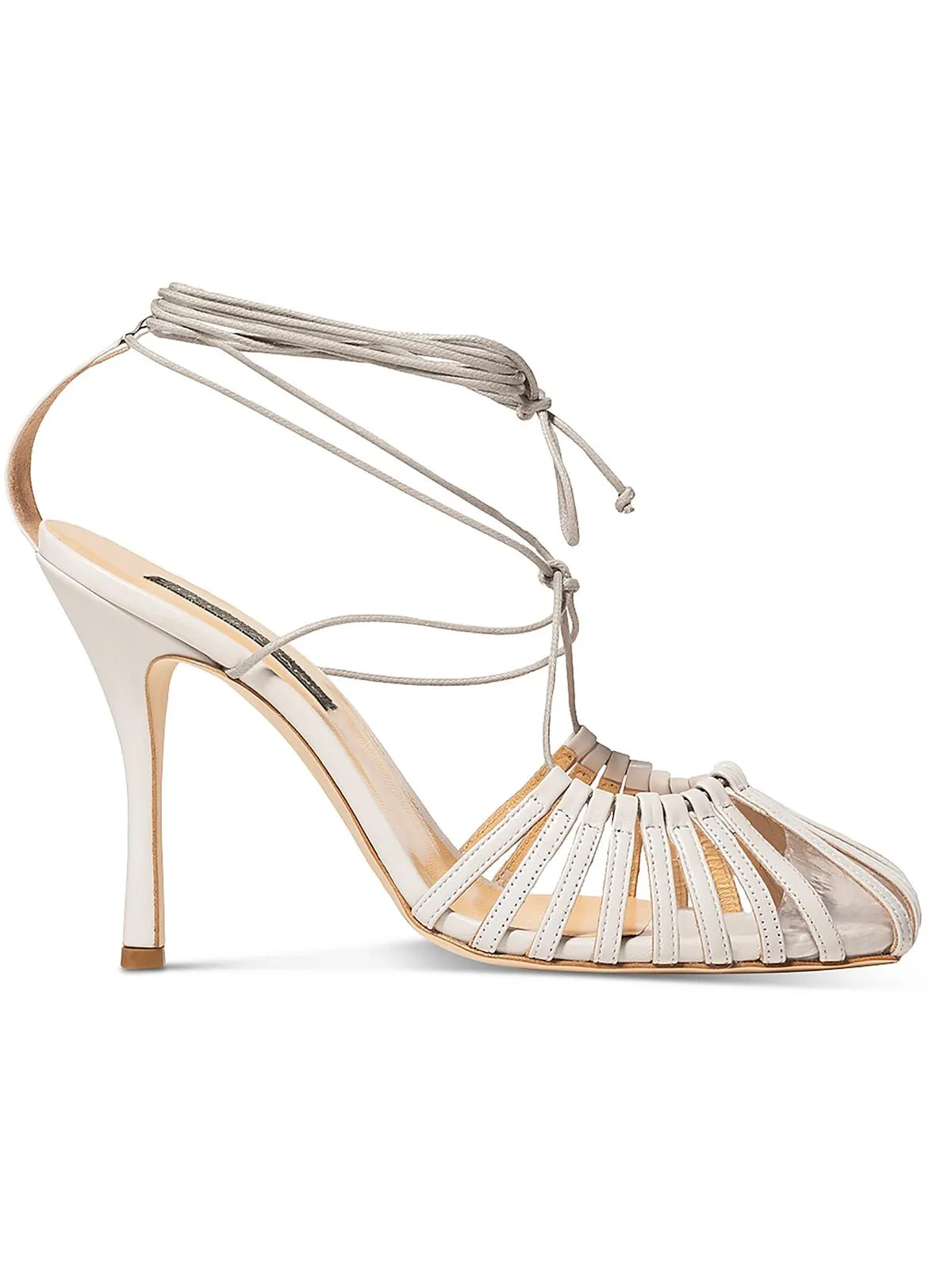 Finn Womens Leather Stiletto Pumps