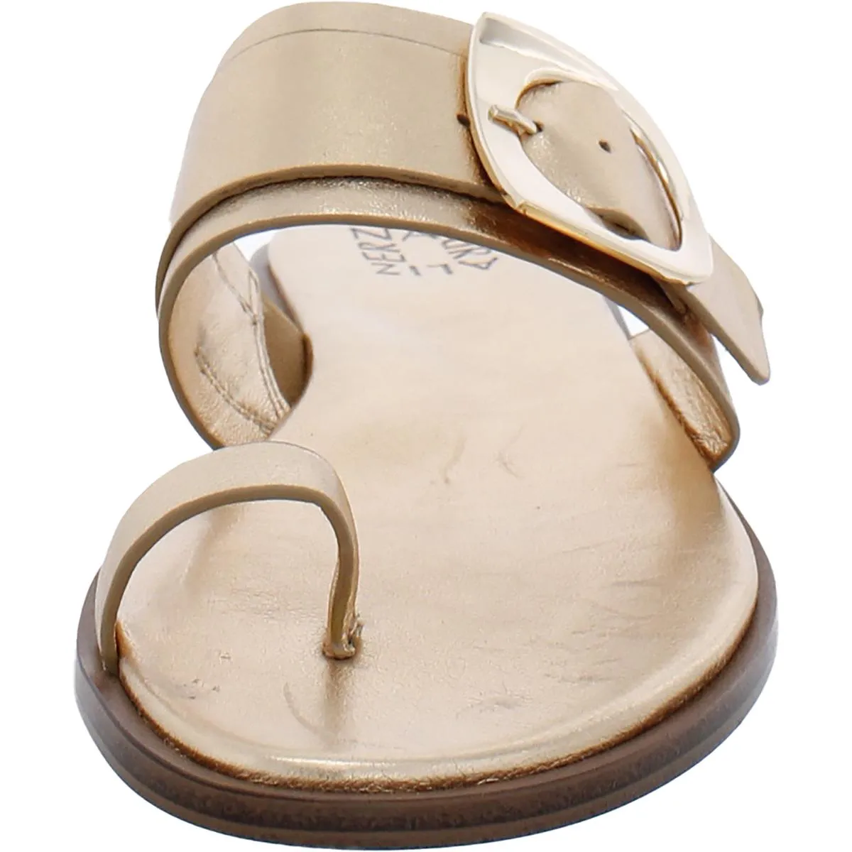 Finola Womens Leather Slide Sandals