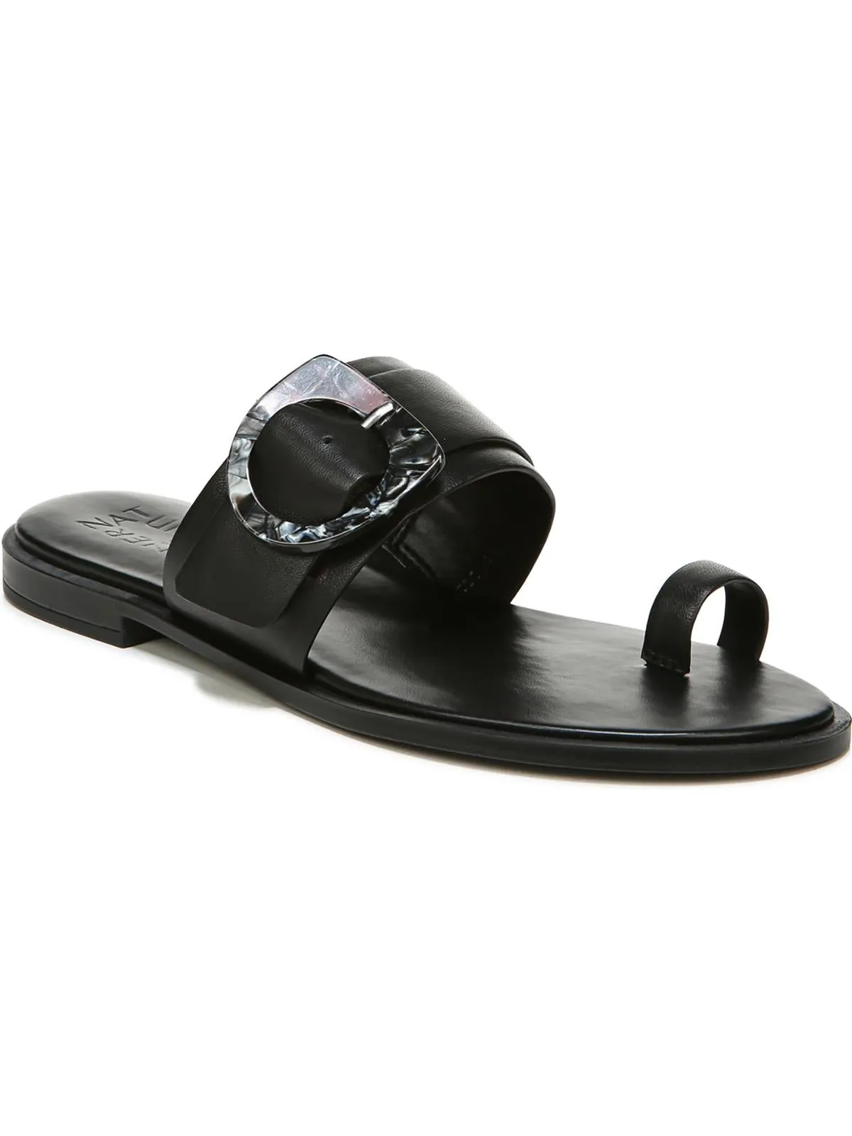 Finola Womens Leather Slide Sandals