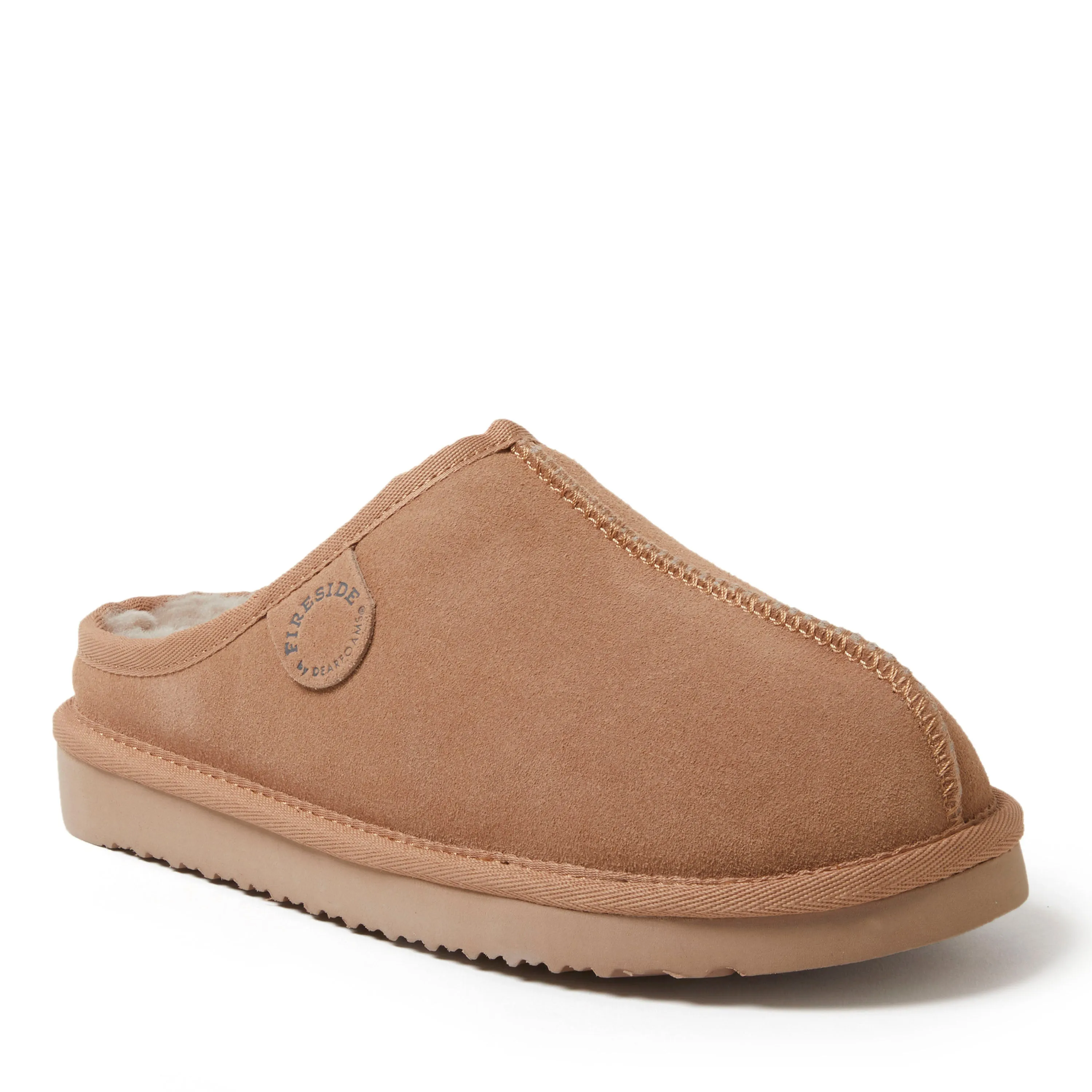 Fireside By Dearfoams Women's Greta Genuine Shearling Clog