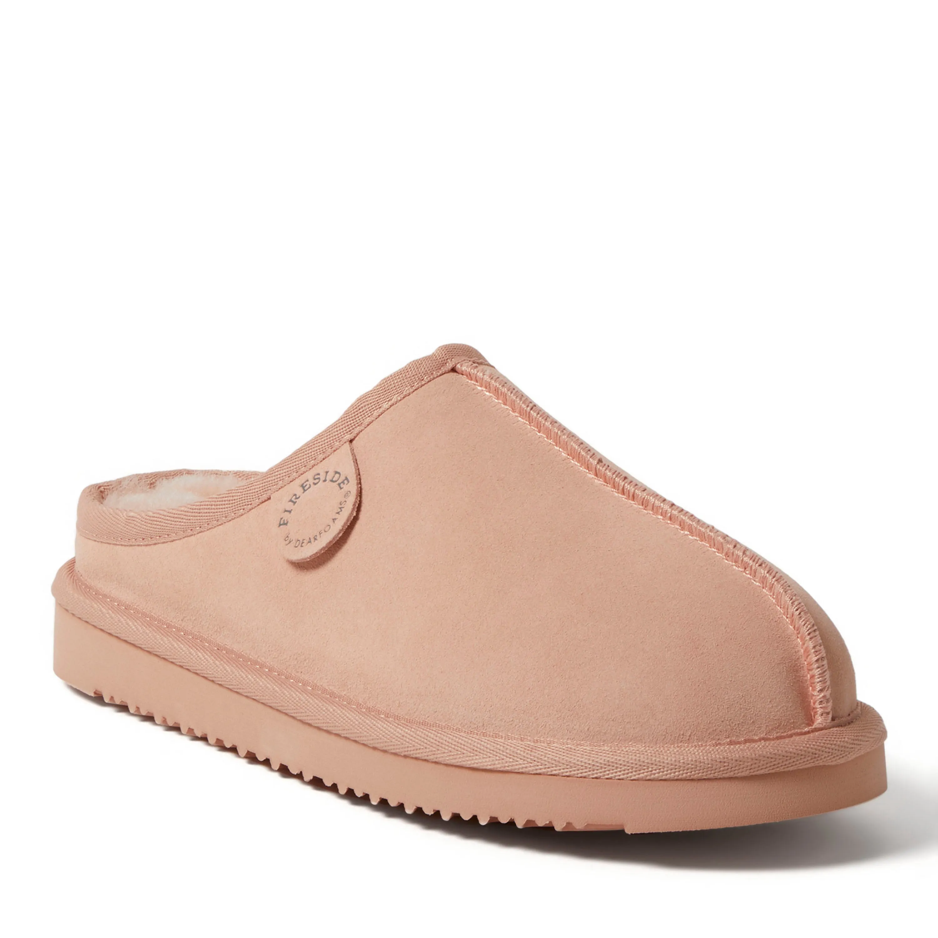 Fireside By Dearfoams Women's Greta Genuine Shearling Clog