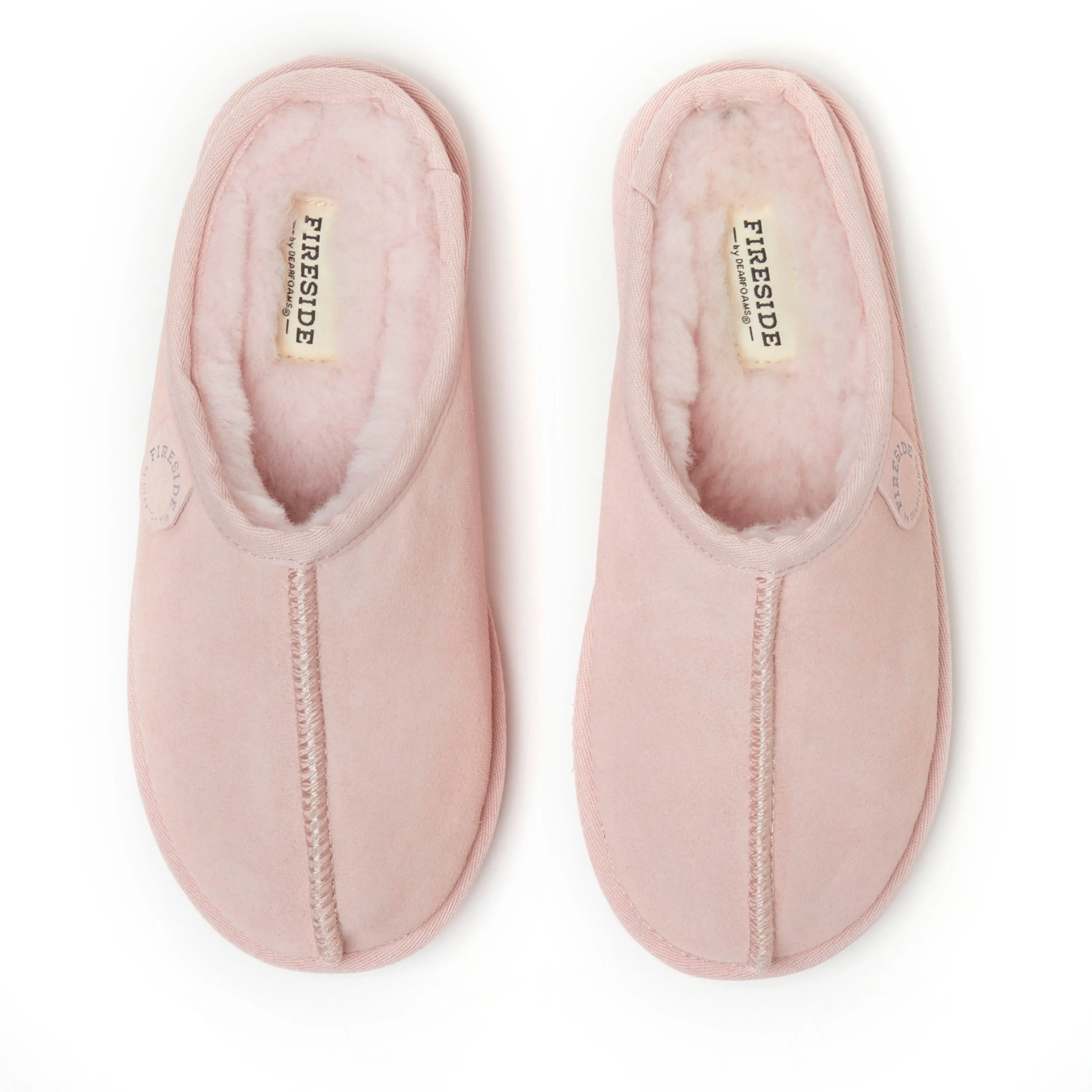 Fireside By Dearfoams Women's Greta Genuine Shearling Clog