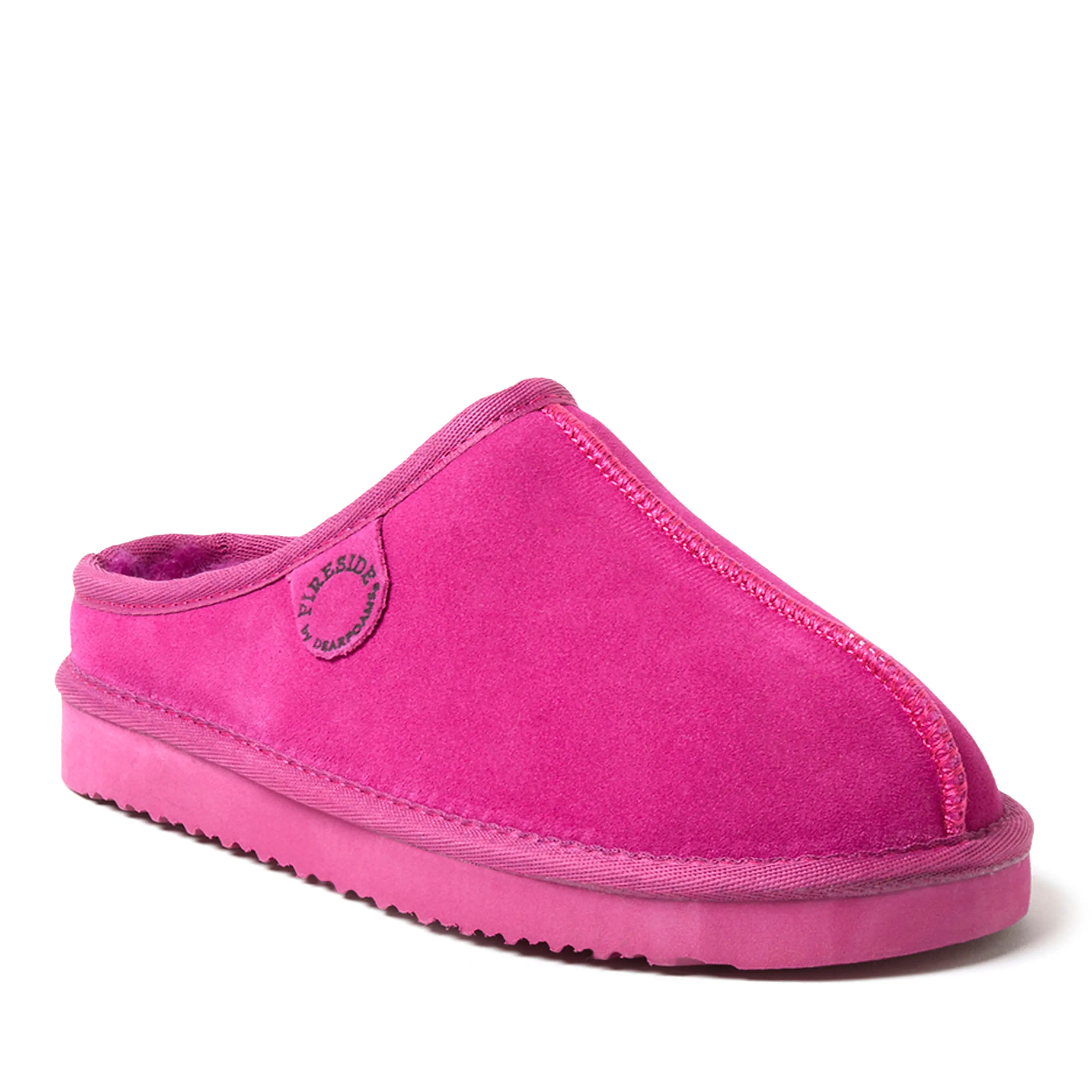 Fireside By Dearfoams Women's Greta Genuine Shearling Clog