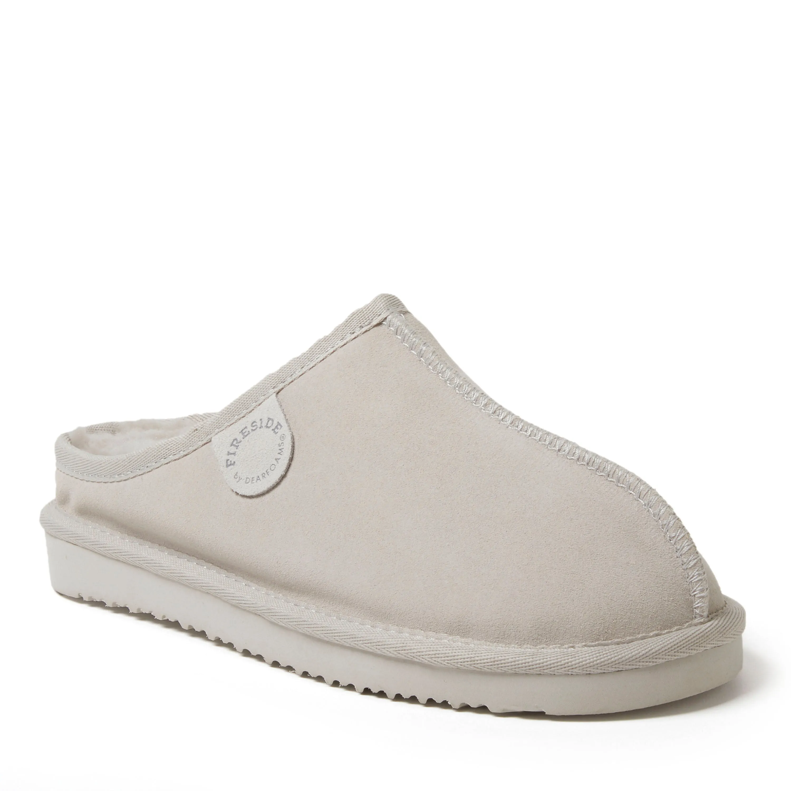 Fireside By Dearfoams Women's Greta Genuine Shearling Clog