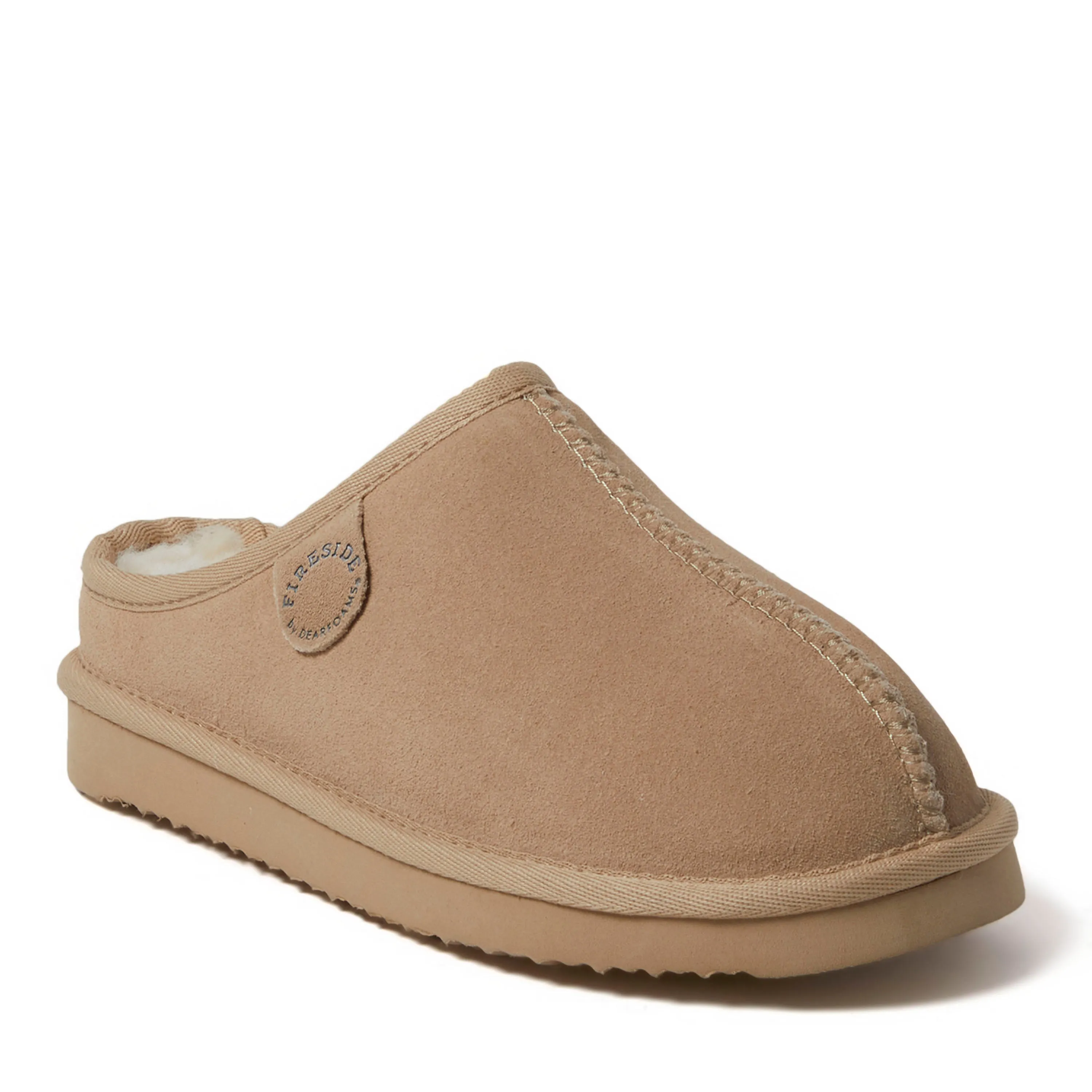 Fireside By Dearfoams Women's Greta Genuine Shearling Clog