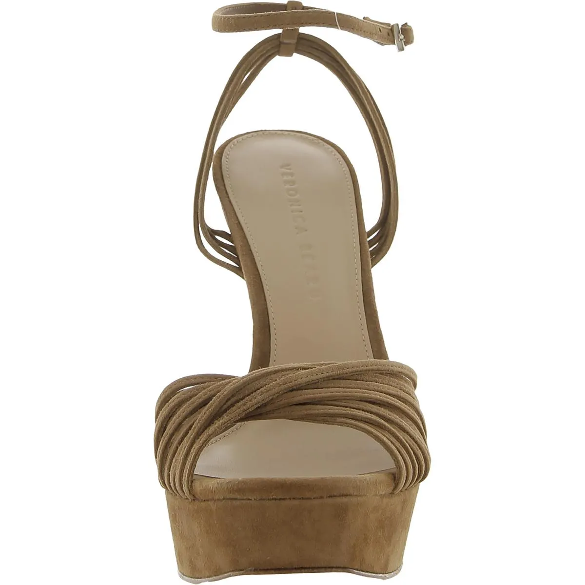 Fletcher Womens Strappy Square Toe Heels