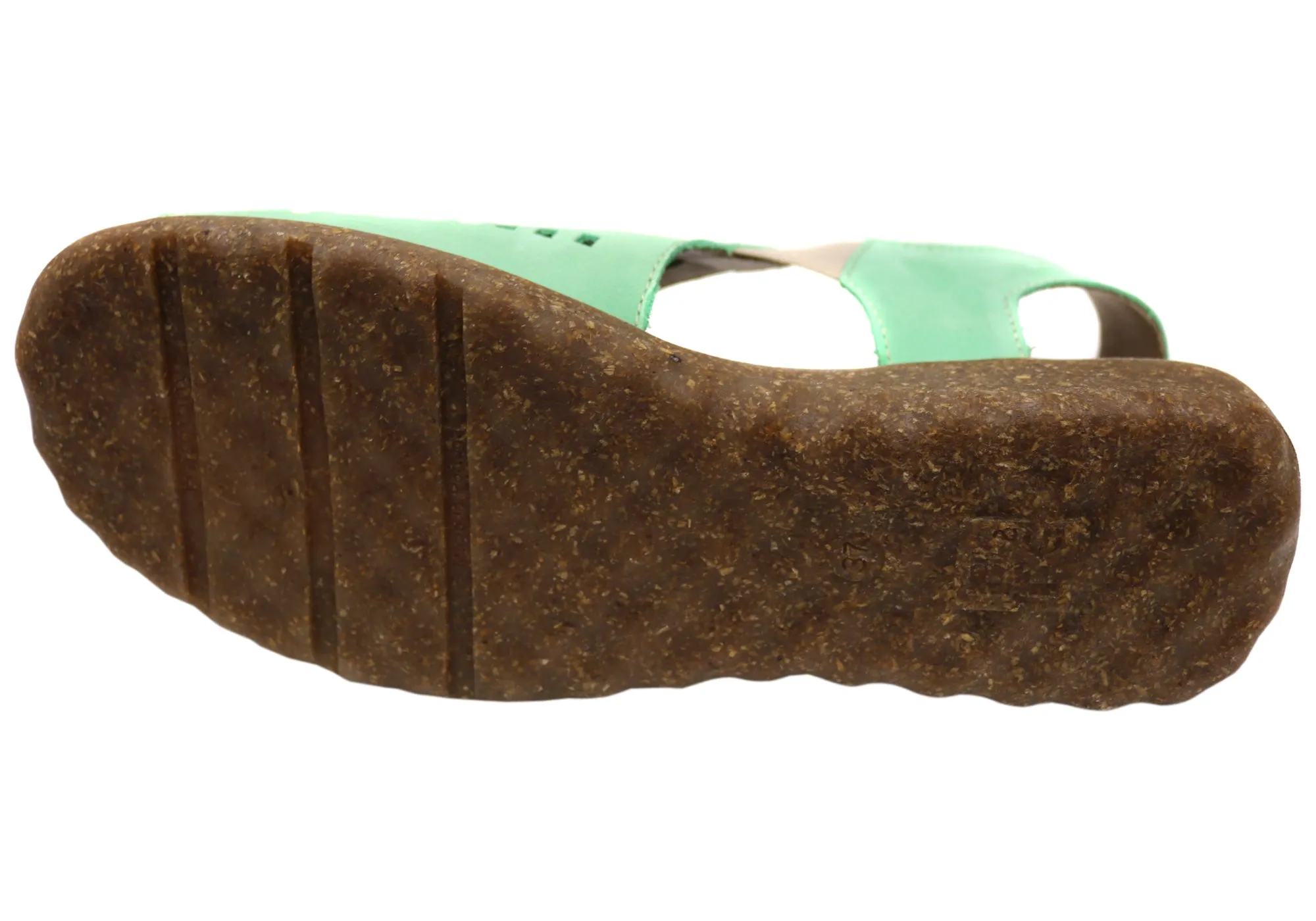 Flex & Go Rochela Womens Comfortable Leather Sandals Made In Portugal Flex & Go Shoes