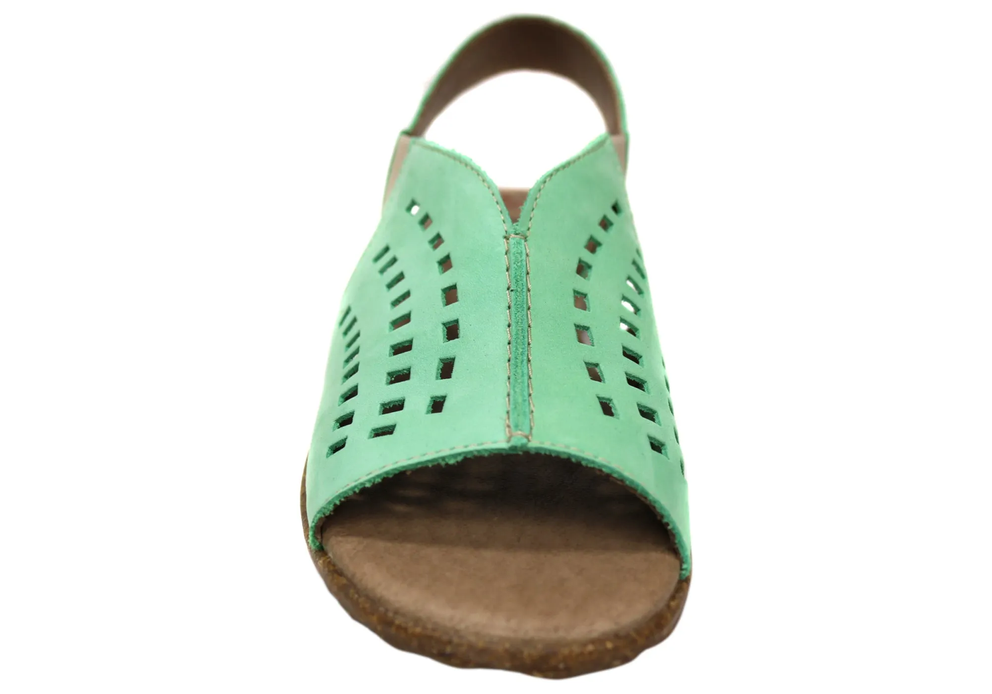 Flex & Go Rochela Womens Comfortable Leather Sandals Made In Portugal Flex & Go Shoes