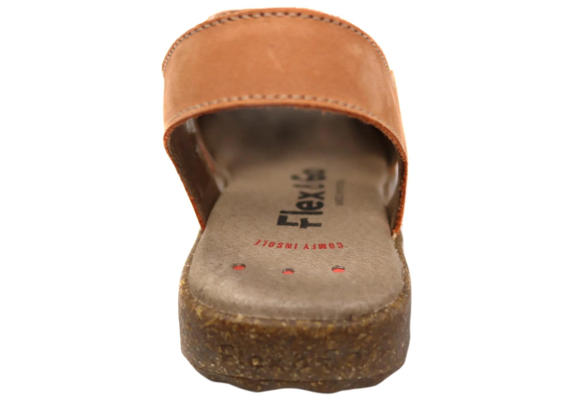 Flex & Go Rochela Womens Comfortable Leather Sandals Made In Portugal Flex & Go Shoes