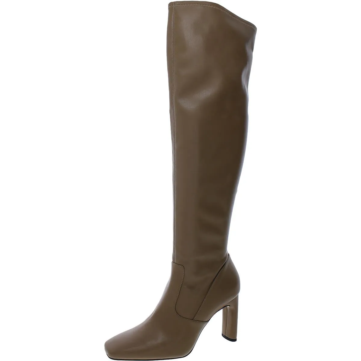 Flexa Womens Faux Leather Square Toe Over-The-Knee Boots