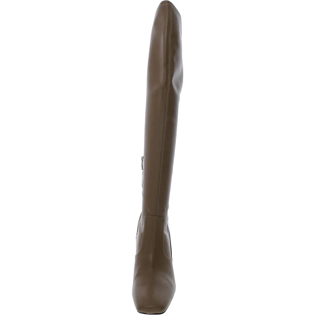 Flexa Womens Faux Leather Square Toe Over-The-Knee Boots