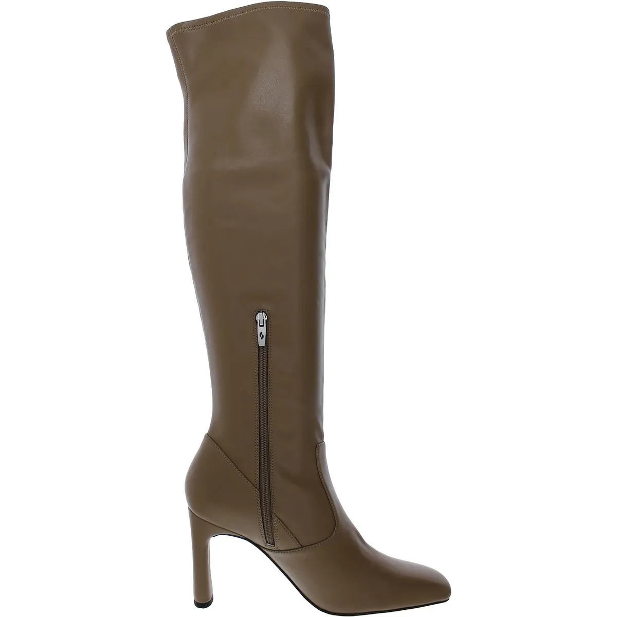 Flexa Womens Faux Leather Square Toe Over-The-Knee Boots
