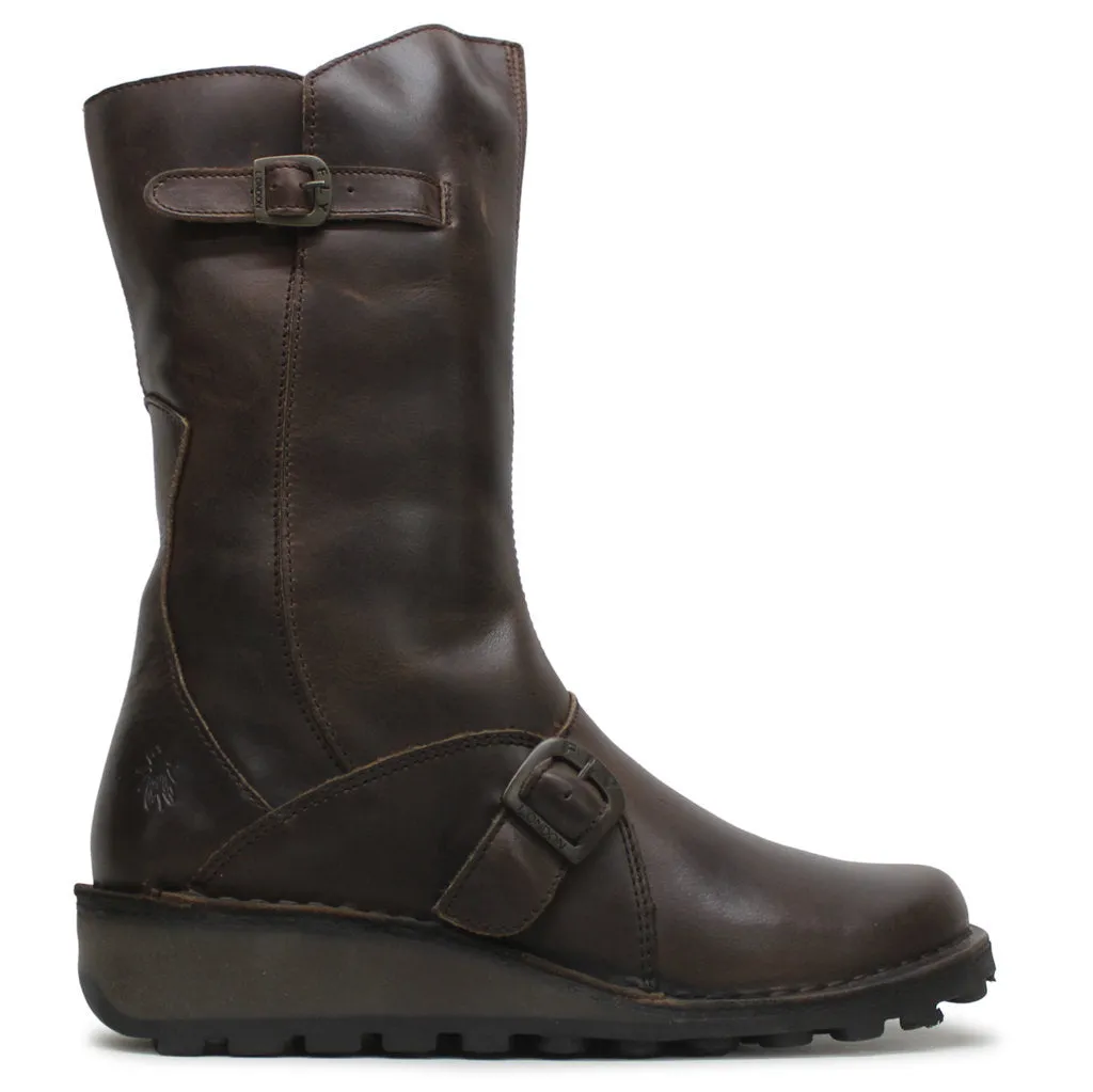 Fly London Mes Leather Women's Mid Calf Boots