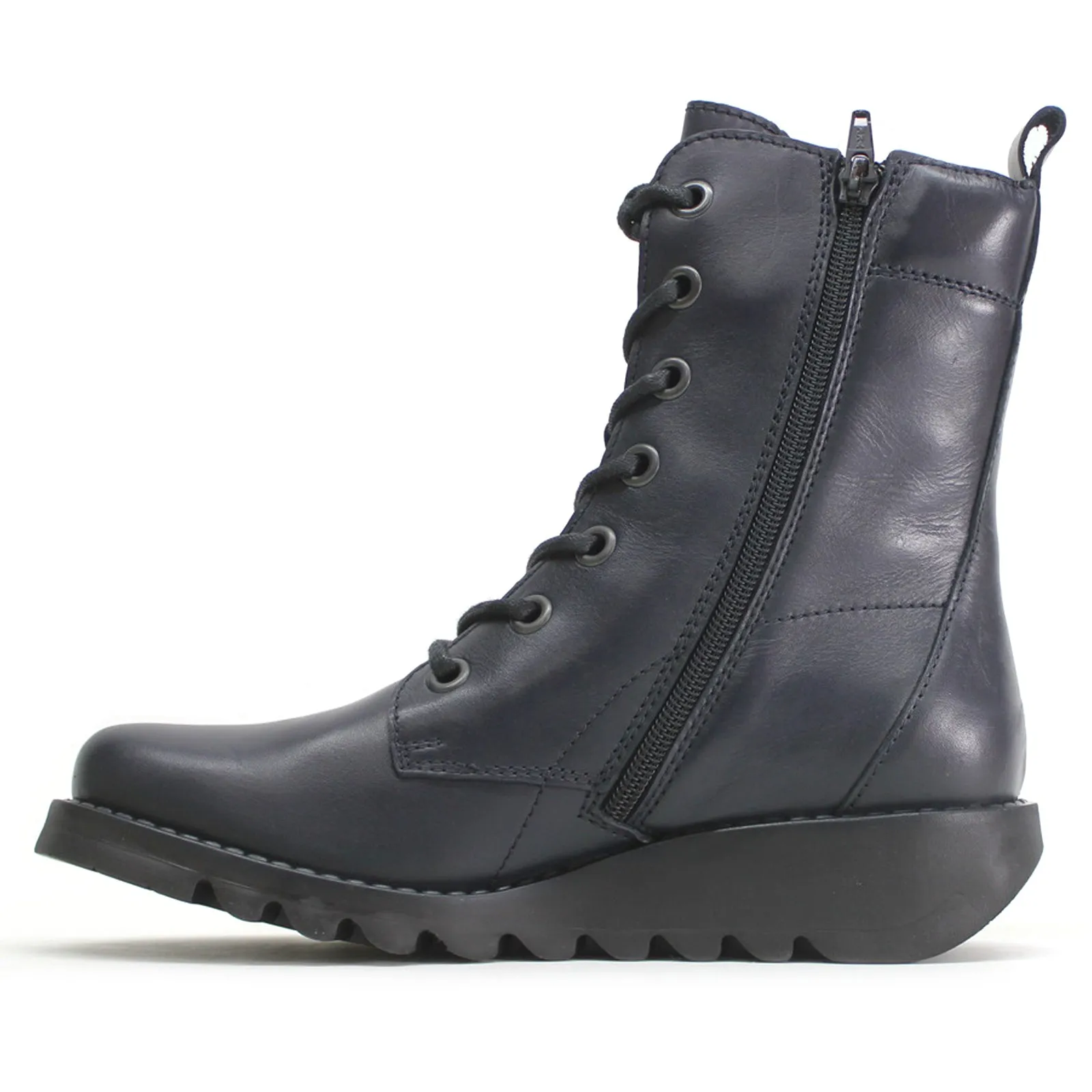Fly London Silf015Fly Leather Women's Wedge Ankle Boots